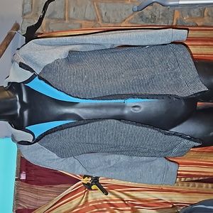 Ocean current zip up hoodie (missing zipper) size Large